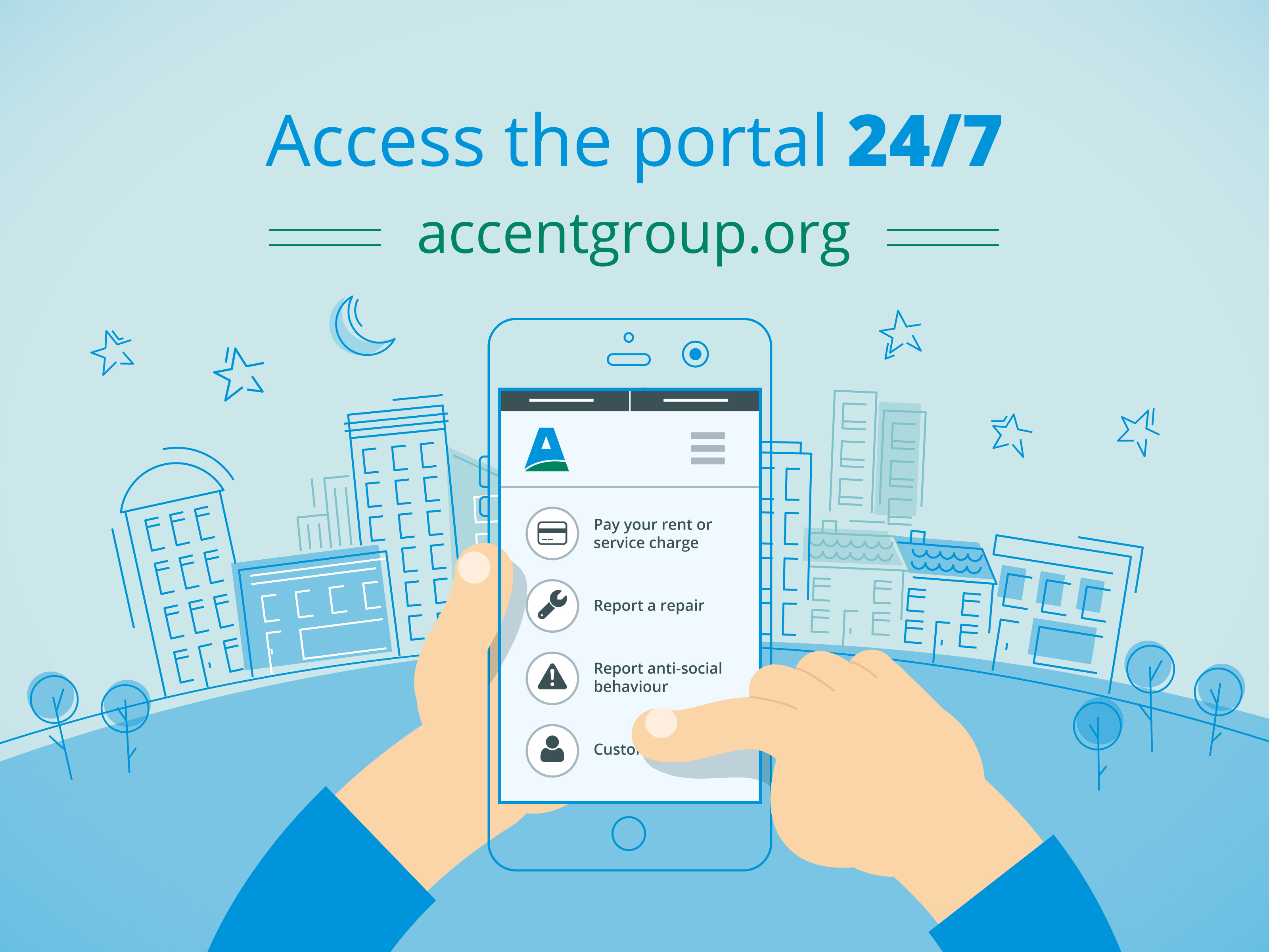 Accent Customer Portal The Like Minded