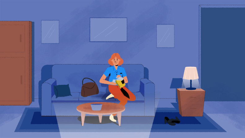 Drinking alone at home may indicate a deeper struggle with alcohol dependency and stress.